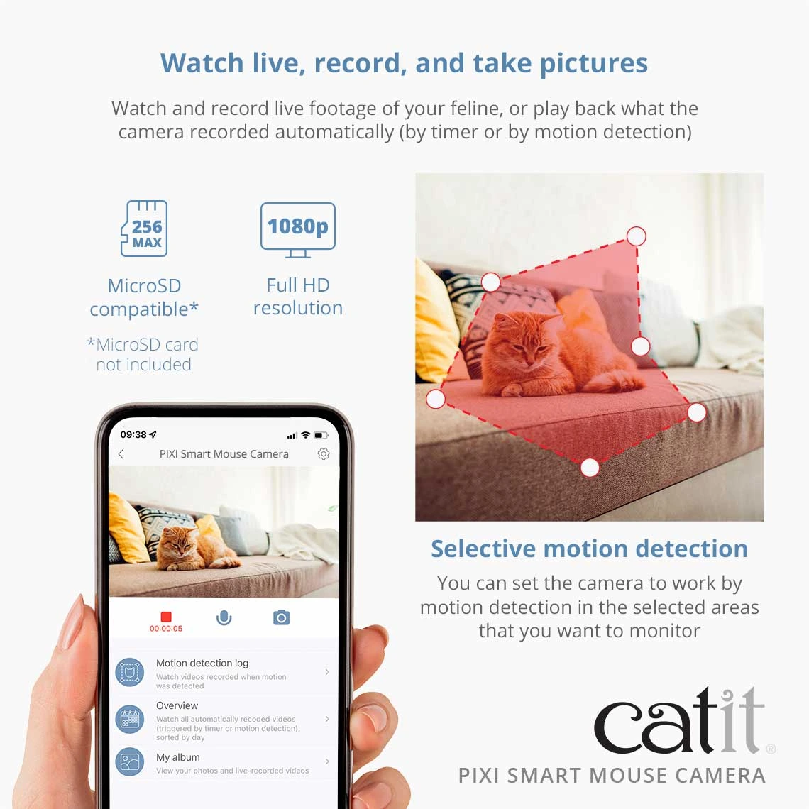 Catit Pixi SMART Mouse Kamera